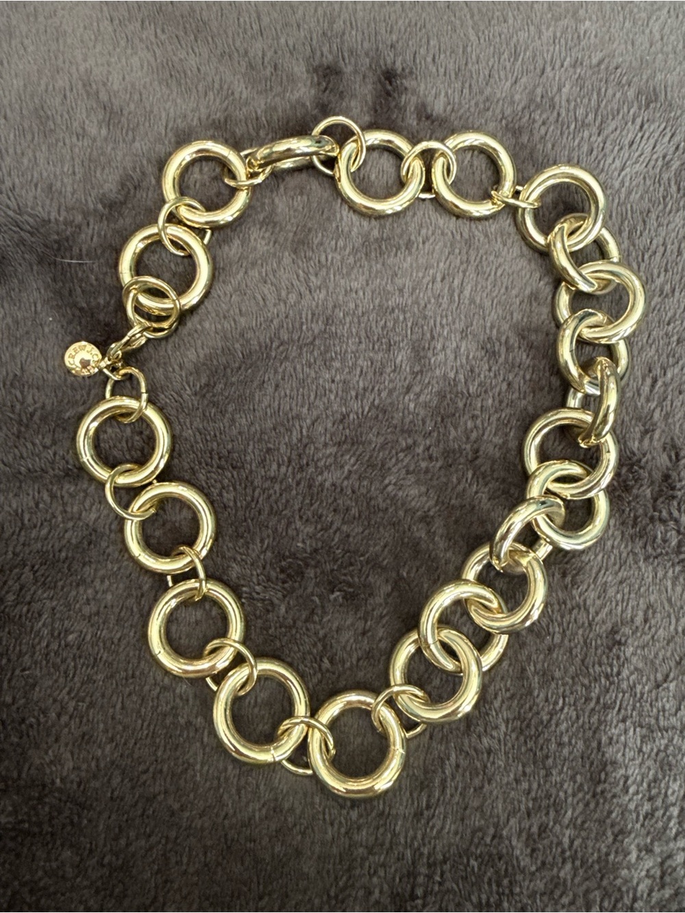 J Crew Gold Statement Necklace